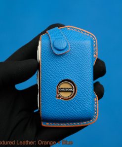 Designed specifically for Volvo models, including XC90, XC60, XC40, and V60, our key fob case offers both style and functionality. The attention to detail in the craftsmanship ensures a snug fit for your key fob, providing protection without compromising access to buttons and functionalities.