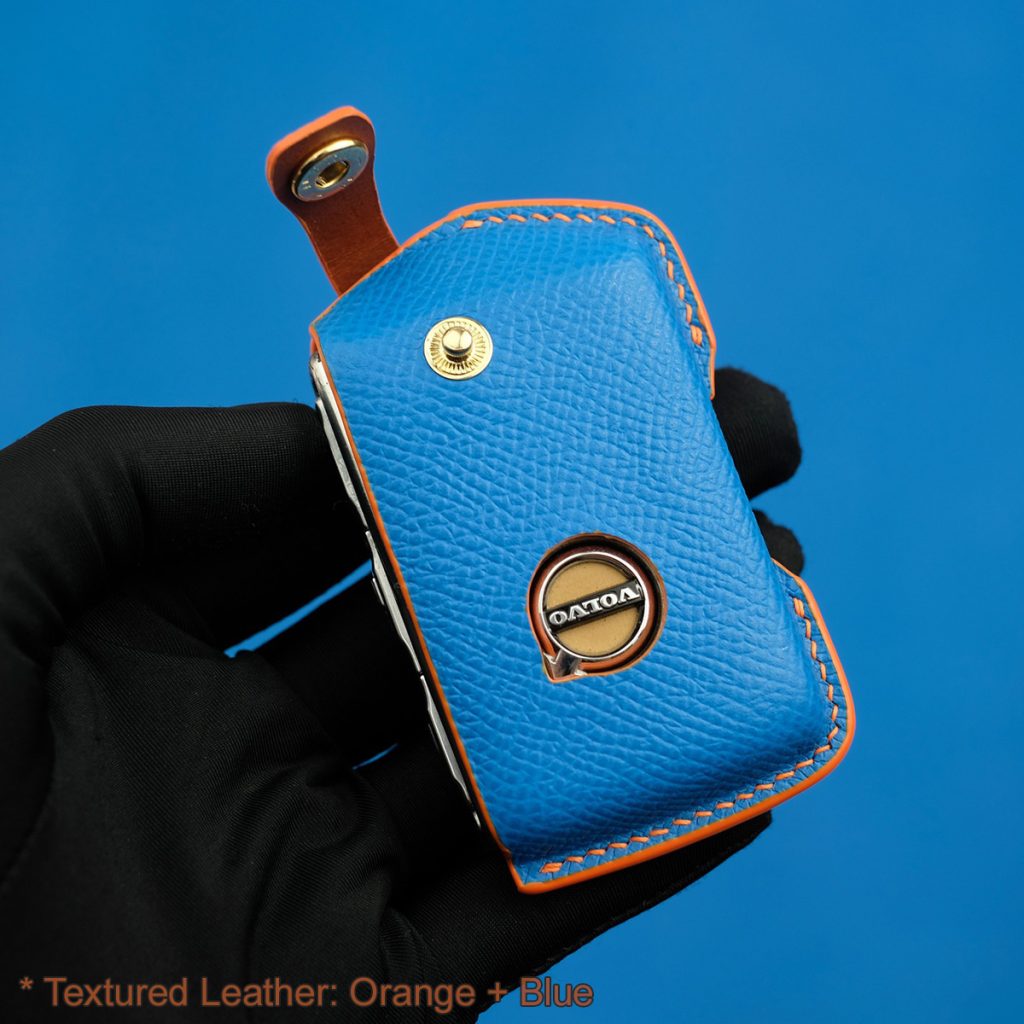 Leather Volvo Key Fob Cover - Personalized XC90, XC60, XC40, V60 Key ...