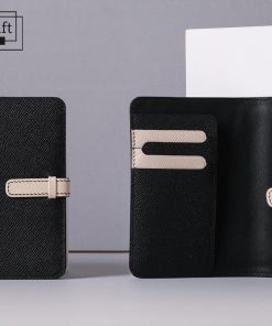 Leather Passport Case Cover with ID Card Slots and RFID Blocking - Travel Wallet by LeatherSwift