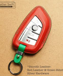 leatherswift.com BMW leather case cover for remote, key fob