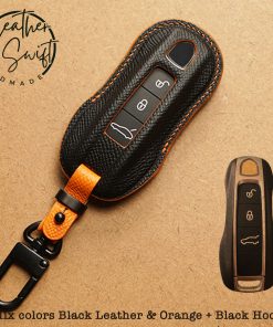 extured leather case cover for Porsche remote keyless. Enhance the look and protection of your Porsche remote keyless with this high-quality textured leather case cover. Perfect for adding a touch of luxury to your daily routine.