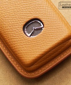 Leather case cover designed for Mazda remote fob