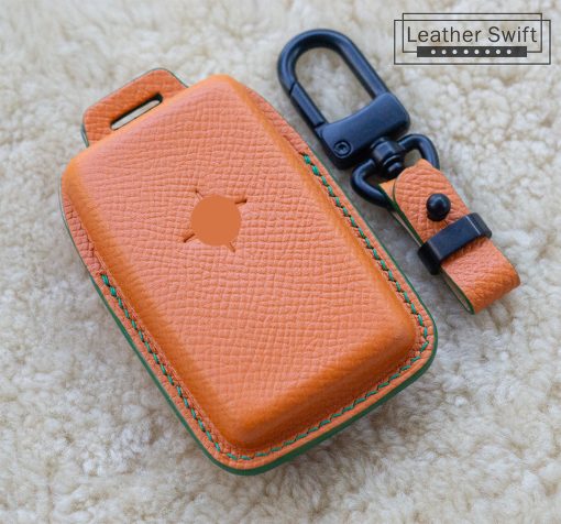 Custom Leather Case Cover for Polestar 4 Key Fob Remote | Polestar 4 Key Cover