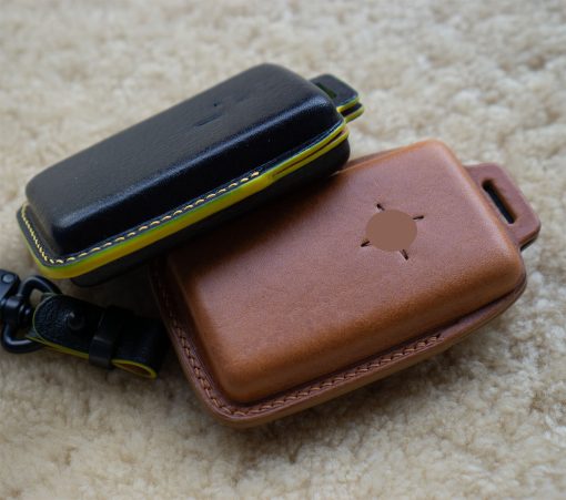 Leather Case Cover for Polestar 4 Key | Custom Leather Keychain for Polestar 4 Fob Remote