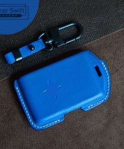 polestar 2 remote cover, made by real leather, protect car key