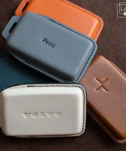 leather case color: milk, gray and light brown