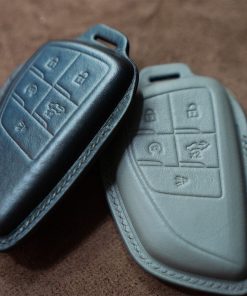 Black leather case cover and Gray leather case cover