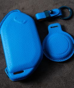 Blue Sky Hyundai car key and AirTag case