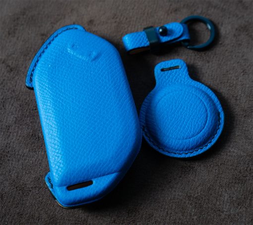 Blue Sky Hyundai car key and AirTag case