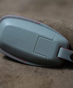 gray color with red stitching color