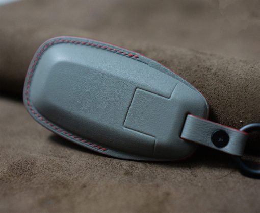 gray color with red stitching color